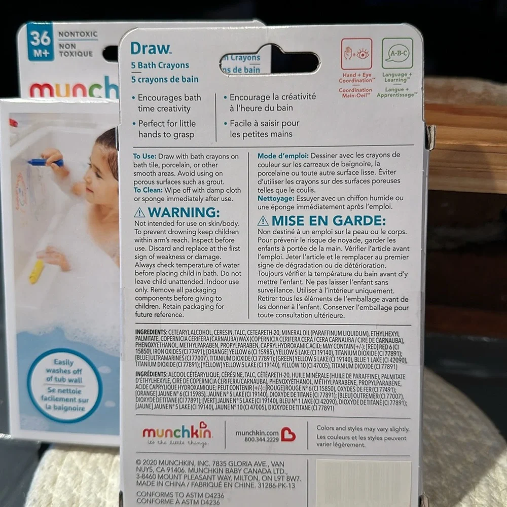 Munchkin Bath Crayons